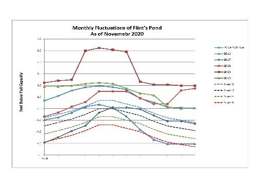 November 2020 Flint Pond Monthly Fluctuations (002)